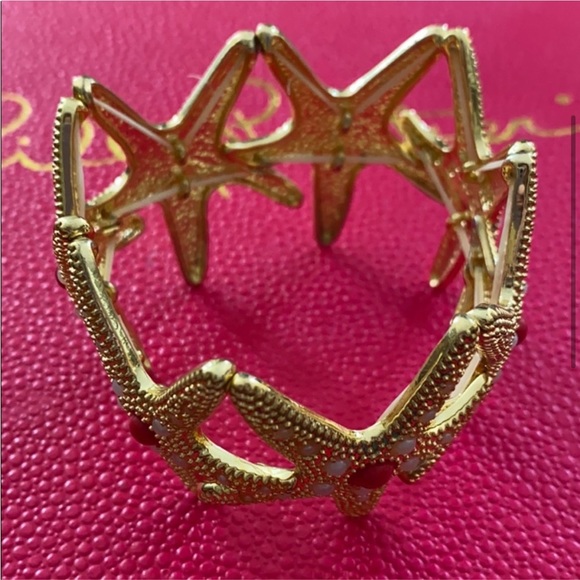 NWT Lilly Pulitzer Starfish Cuff Bracelet ⭐️ - Picture 5 of 9